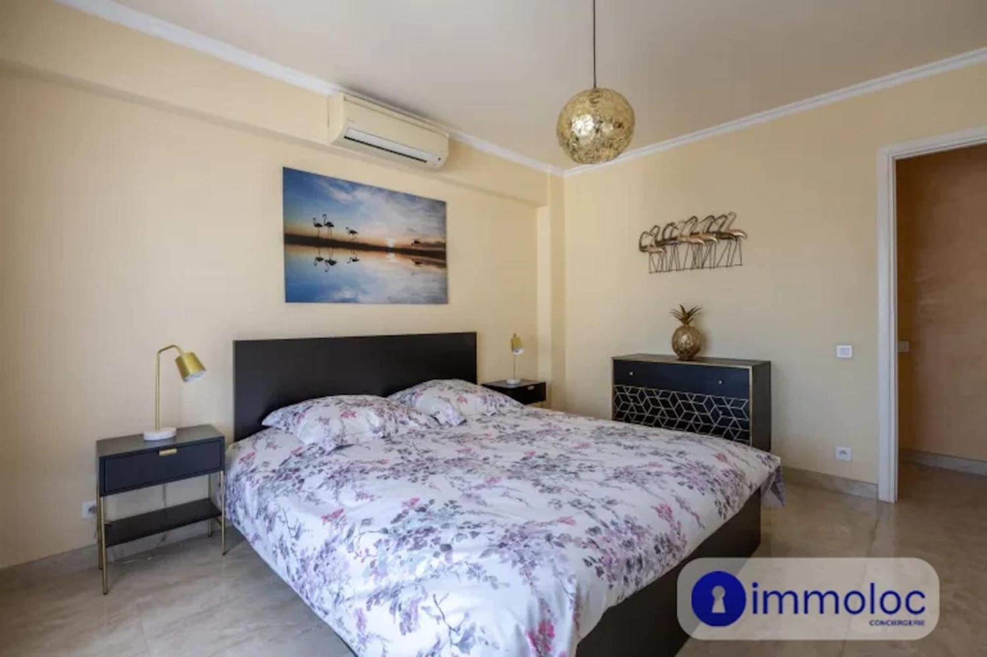Air-Conditioned Apartment With Terrace Sea View Nizza Exterior foto